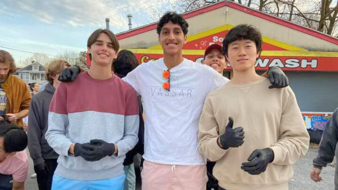 Young volunteers making a difference